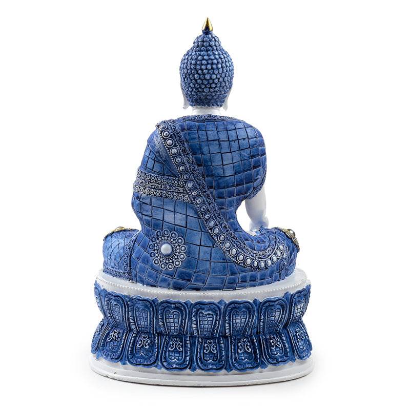 White & Blue Thai Buddha Lotus - Gift Arch