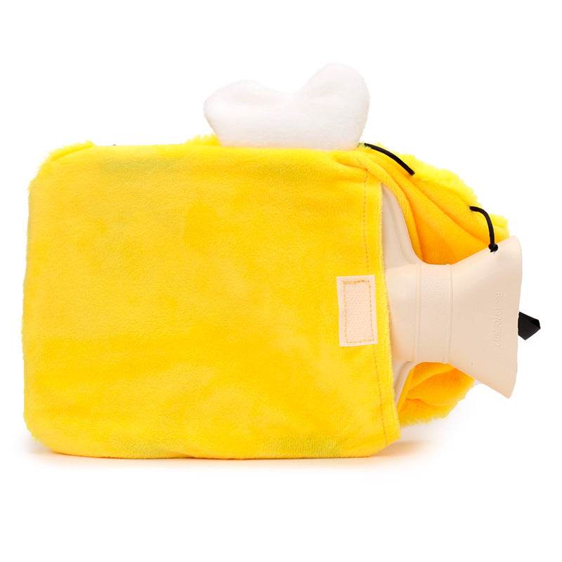 Bumble Bee 650ml Hot Water Bottle with Plush Cover - Gift Arch
