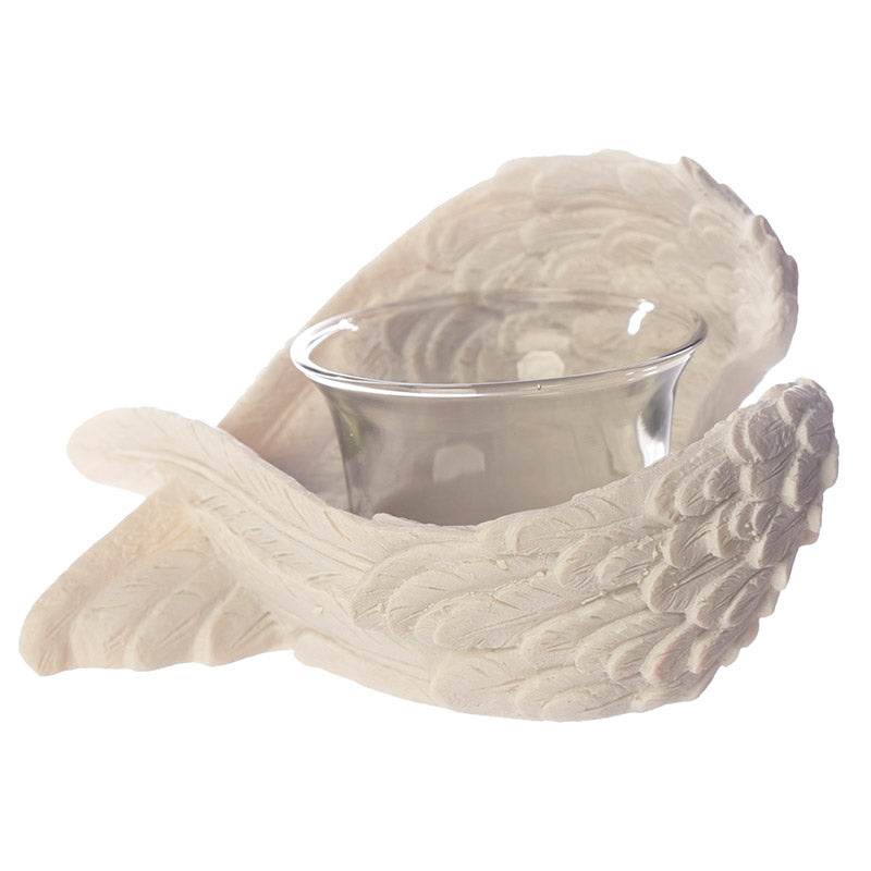 Angel's Wings Tea Light & Votive Candle Holder - Gift Arch