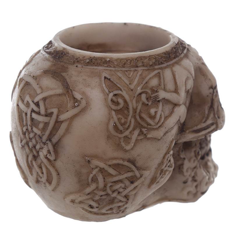 Skull Tea Light Candle Holder - Gift Arch