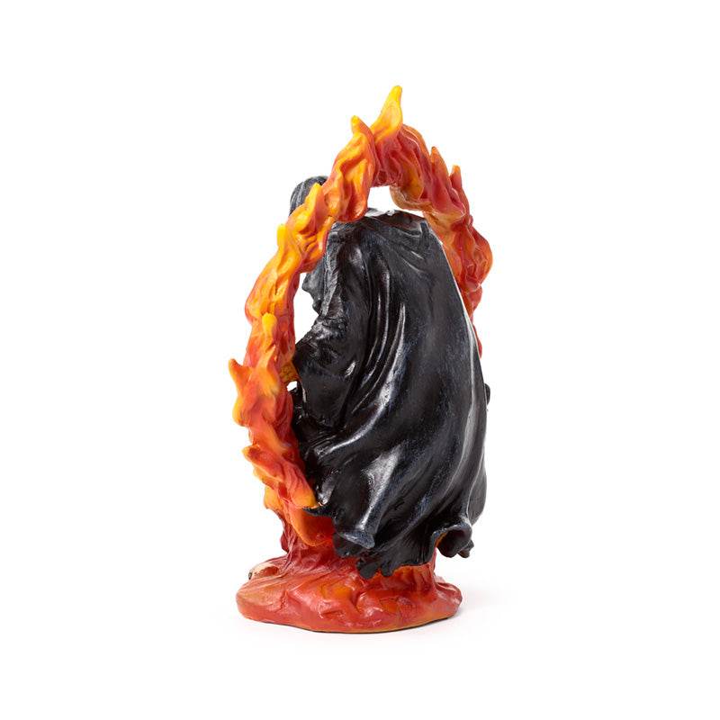The Reaper of Death Ring of Fire Tea Light Candle Holder - Gift Arch