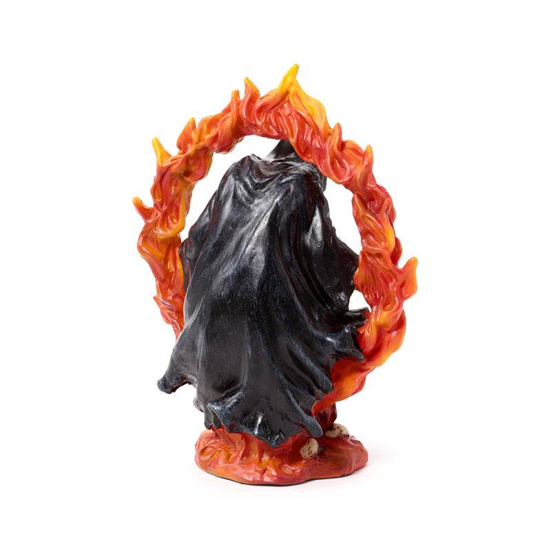 The Reaper of Death Ring of Fire Tea Light Candle Holder - Gift Arch