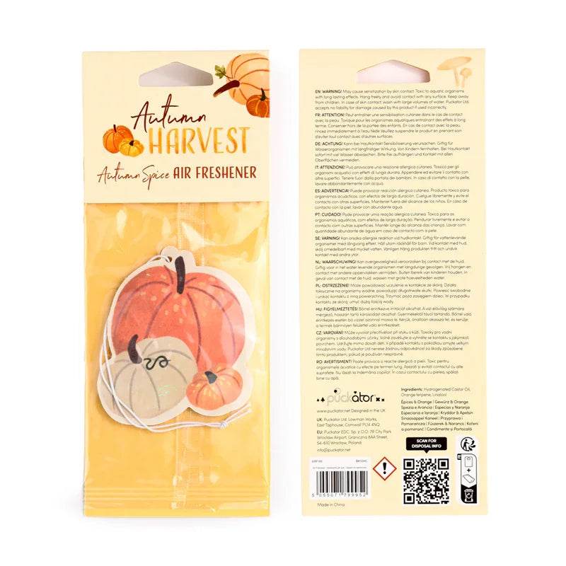 Autumn Spice Autumn Harvest Air Freshener - Gift Arch