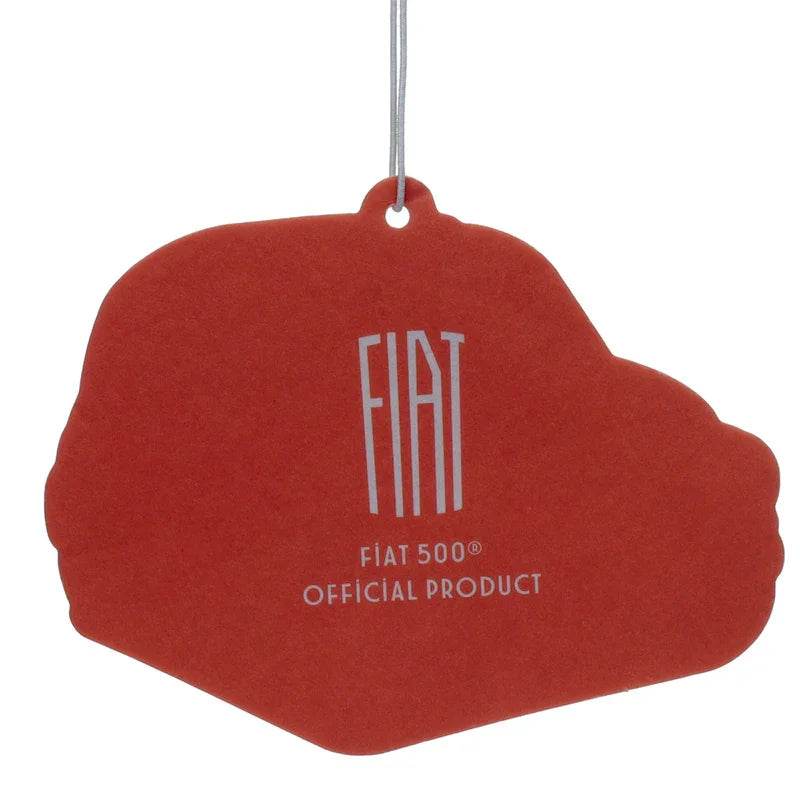 Orange Retro Red Fiat 500 Air Freshener - Gift Arch