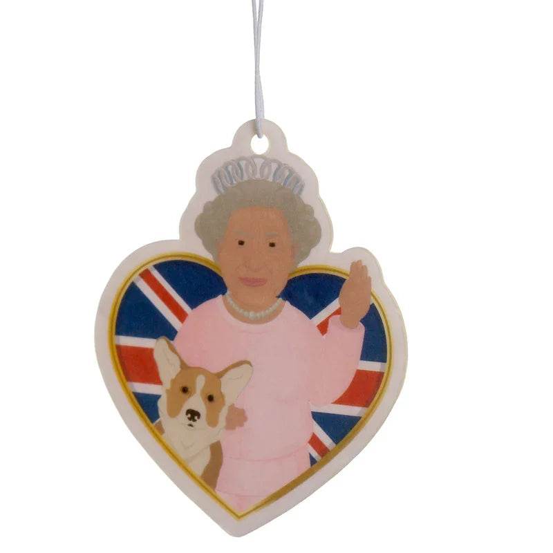 Royal Bloom Queen & Corgi Air Freshener - Gift Arch