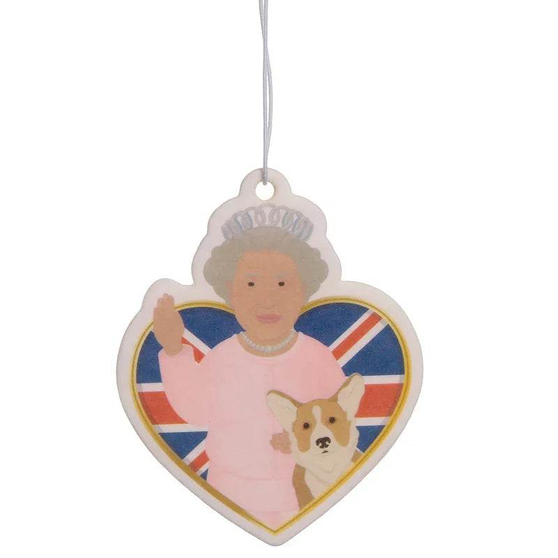 Royal Bloom Queen & Corgi Air Freshener - Gift Arch
