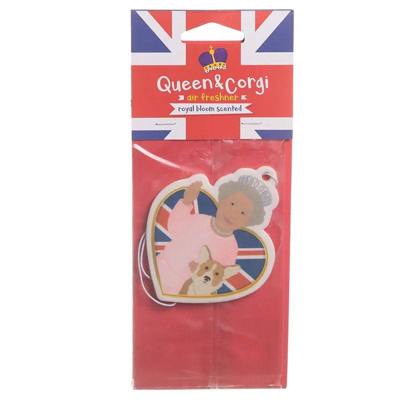 Royal Bloom Queen & Corgi Air Freshener - Gift Arch