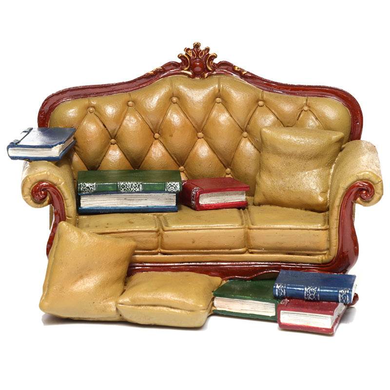 Black Cat Sofa World Figures Display Stand - Gift Arch