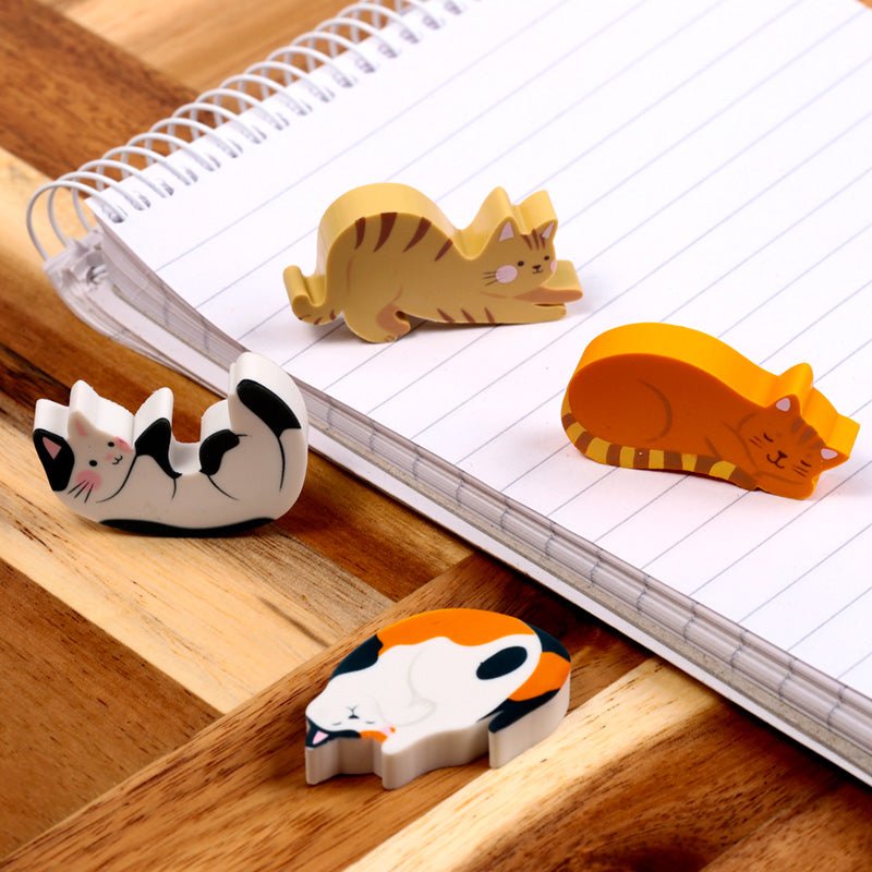 Cat Nap Time Eraser - Gift Arch