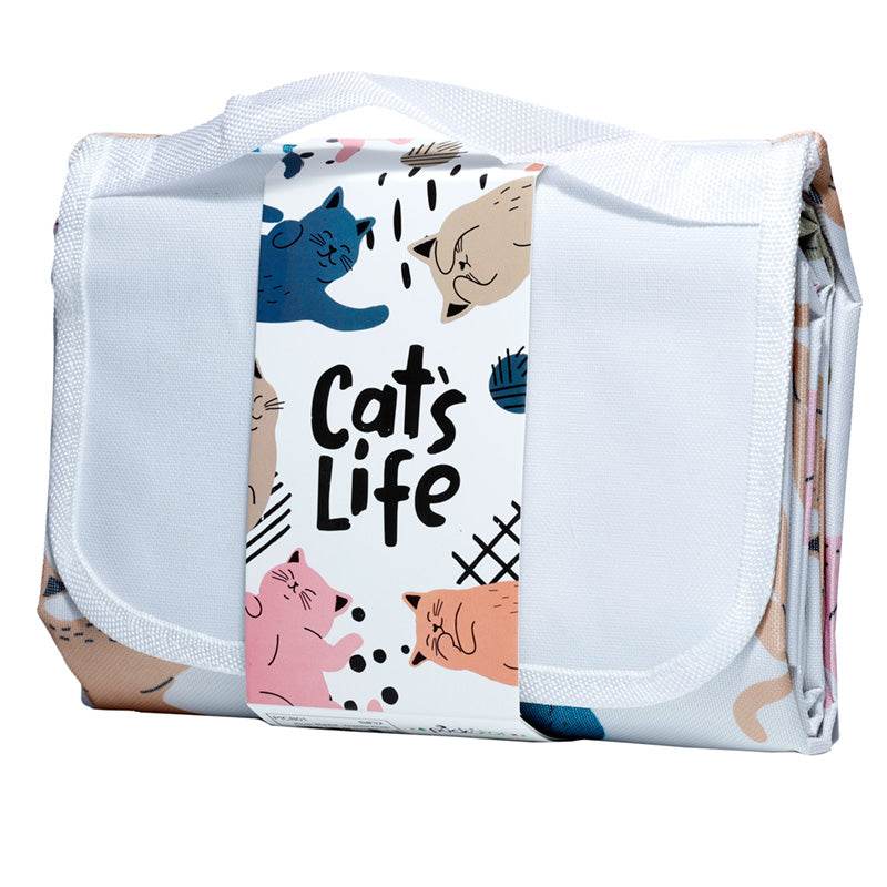 Cat's Life Picnic Blanket - Gift Arch
