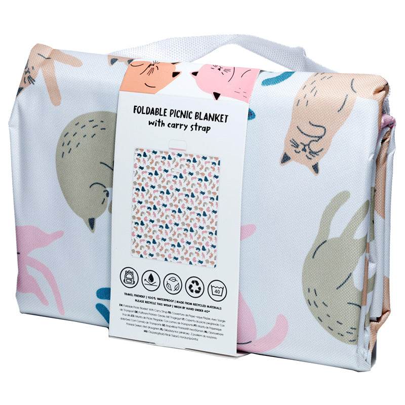 Cat's Life Picnic Blanket - Gift Arch