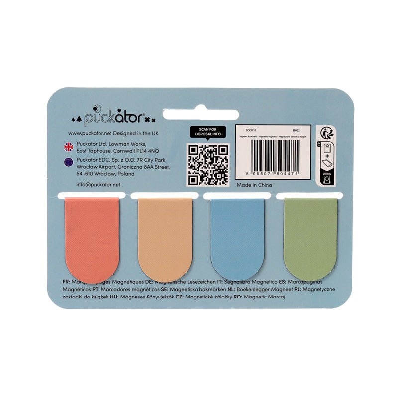 Feline Fine Cats (New) Magnetic Bookmark Set - Gift Arch