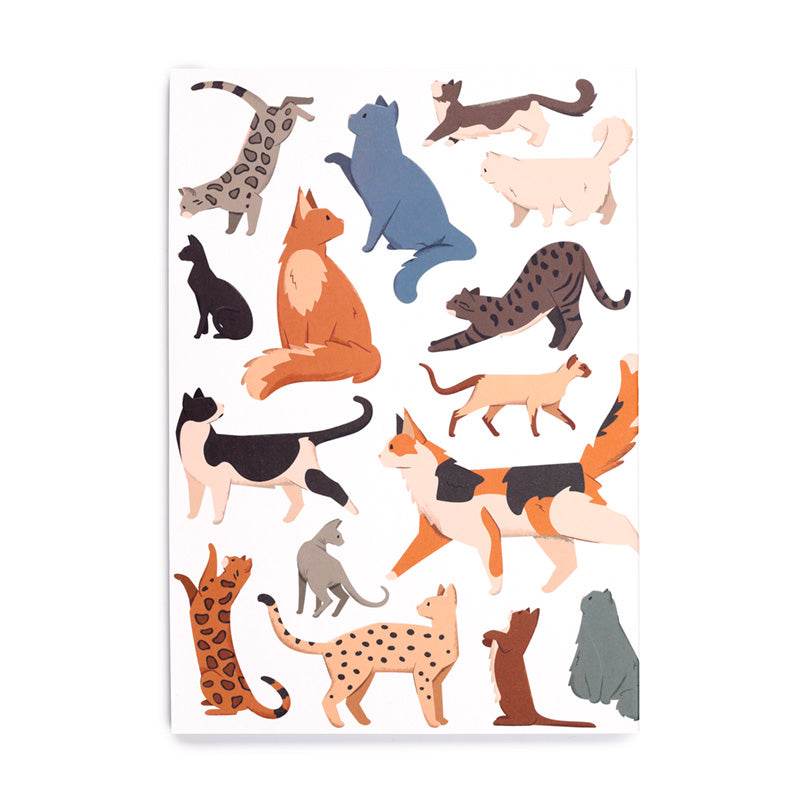 Feline Fine Cats (New) Recycled Paper A5 Notebook - Gift Arch