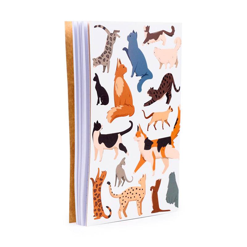 Feline Fine Cats (New) Recycled Paper A5 Notebook - Gift Arch