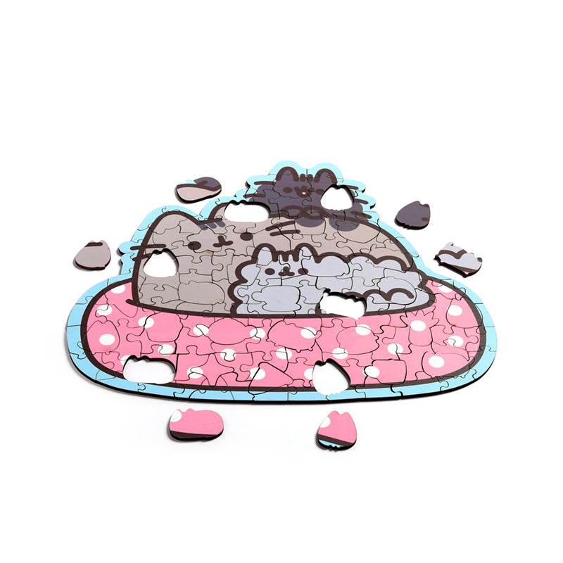 Pusheen the Cat Core 130pc Shaped Jigsaw Puzzle - Gift Arch