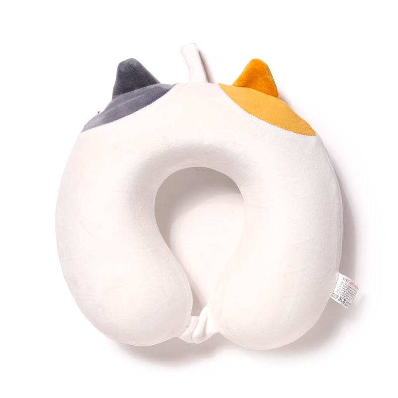 Relaxeazzz Lola the Cat Adoramals Plush Memory Foam Travel Pillow - Gift Arch