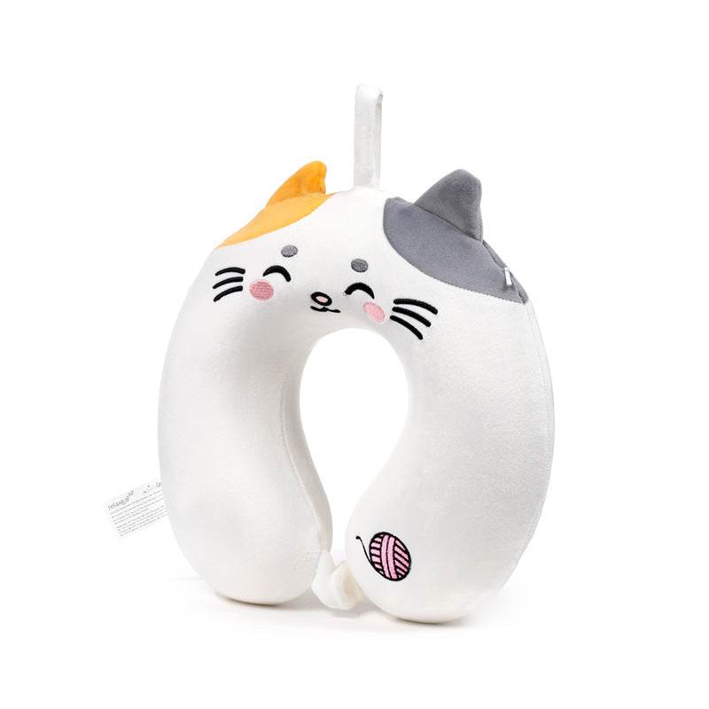 Relaxeazzz Lola the Cat Adoramals Plush Memory Foam Travel Pillow - Gift Arch
