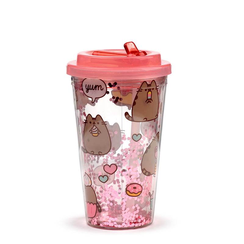 Shatterproof Pusheen Foodie Double Walled Cup & Straw - Gift Arch