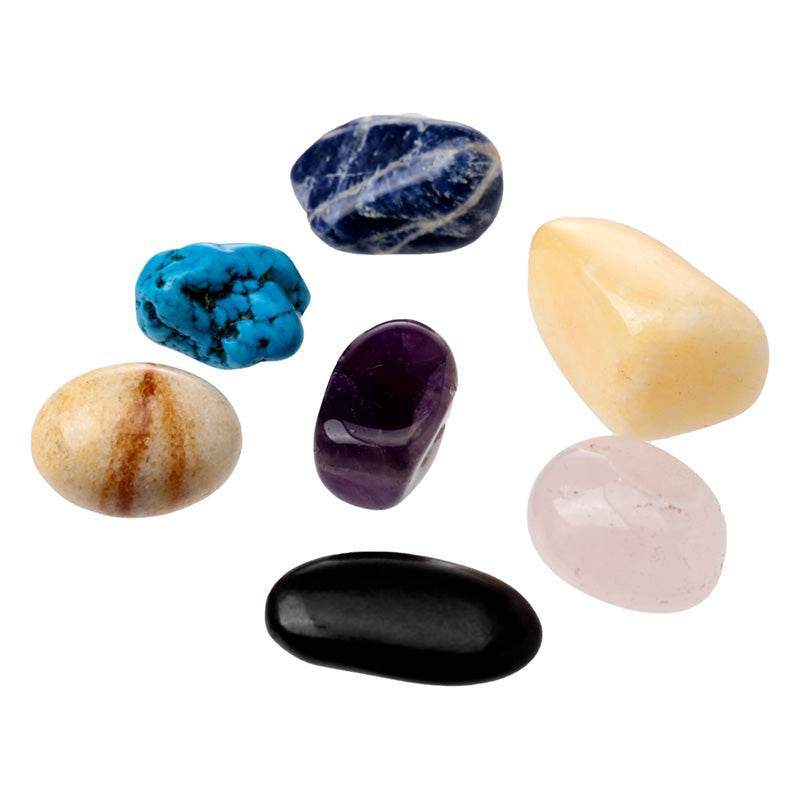 Mini Set of 7 Chakra Stones - Gift Arch