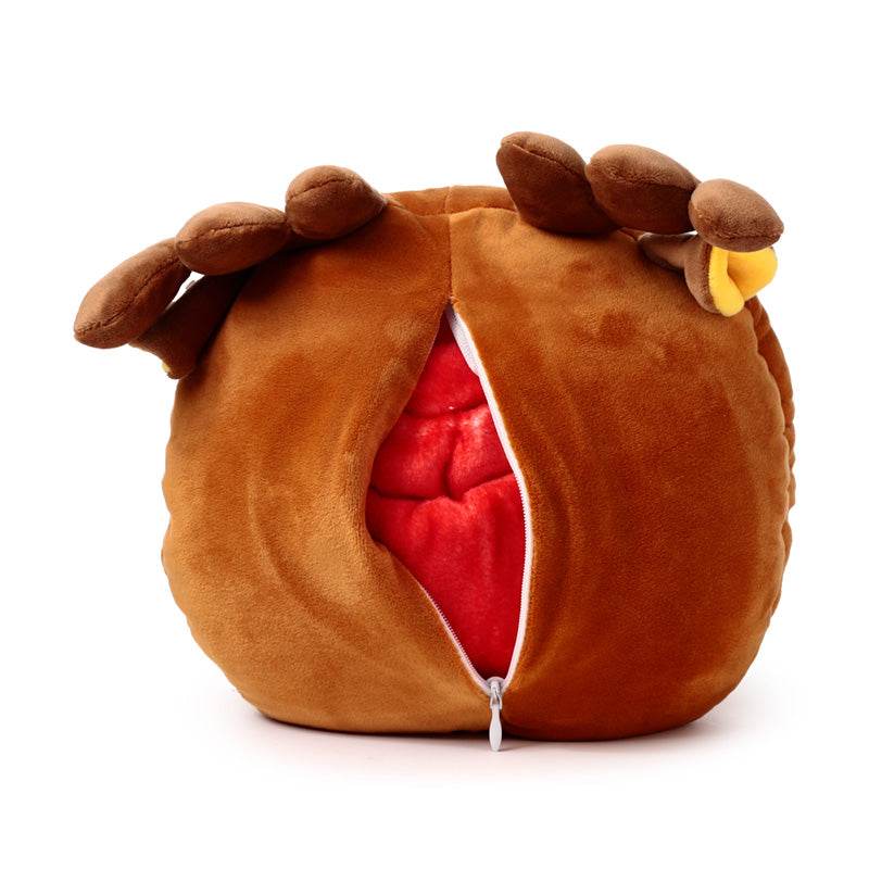 Blankeazzz Christmas Festive Friends Rudolph 2-in-1 Plush Toy & Travel Blanket - Gift Arch