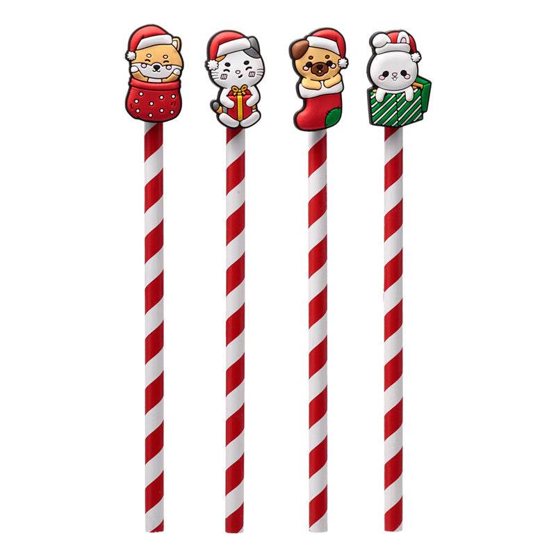 Christmas Adoramals Pencil with PVC Topper - Gift Arch
