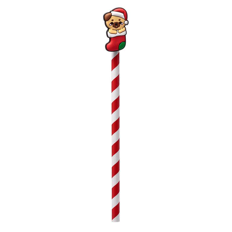 Christmas Adoramals Pencil with PVC Topper - Gift Arch