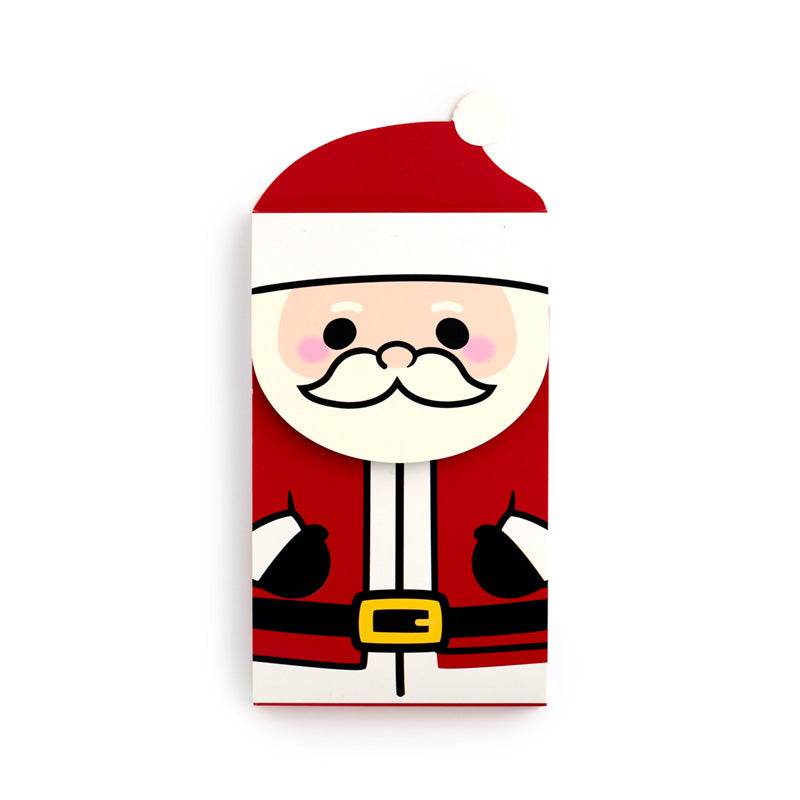 Christmas Festive Friends Santa Flip Open Shaped Memo Pad - Gift Arch