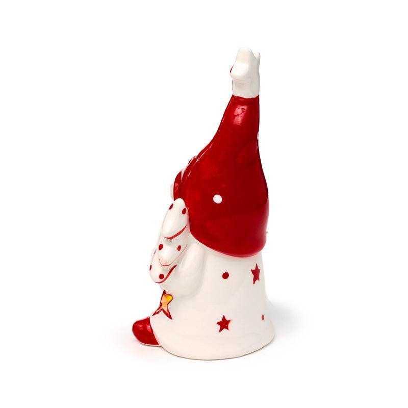 Christmas Gonk Ceramic LED Decoration - Gift Arch