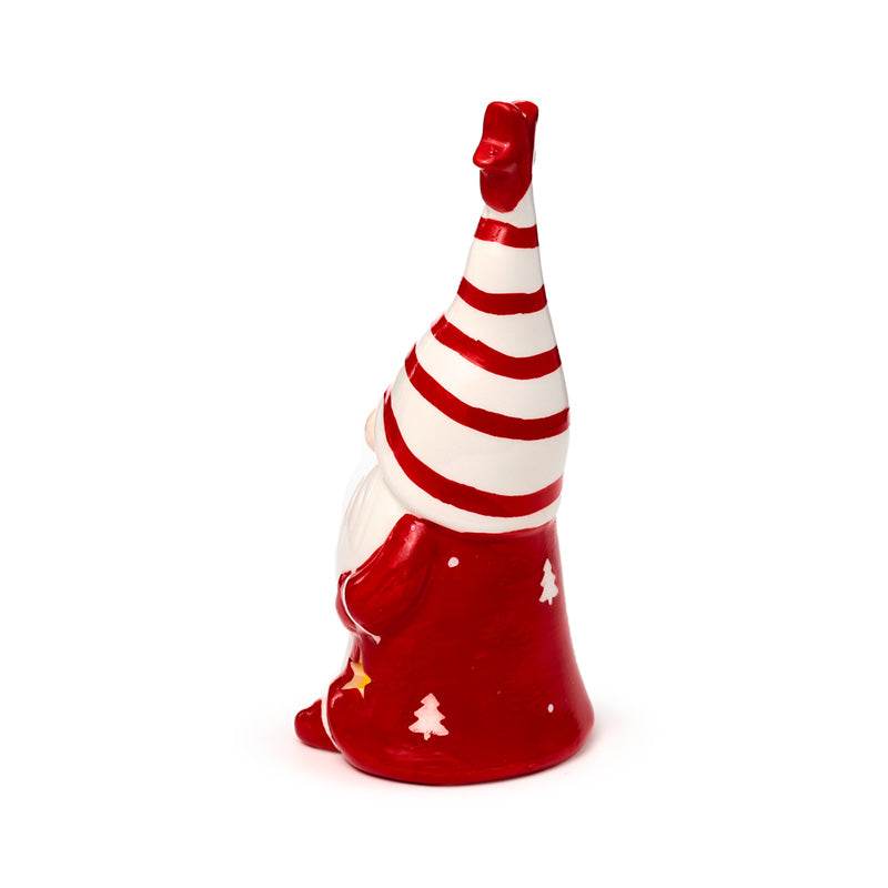Christmas Gonk Ceramic LED Decoration - Gift Arch