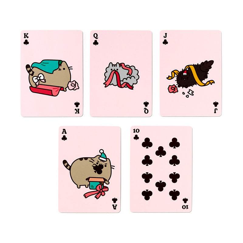 Christmas Pusheen the Cat Standard Playing Card Deck - Gift Arch