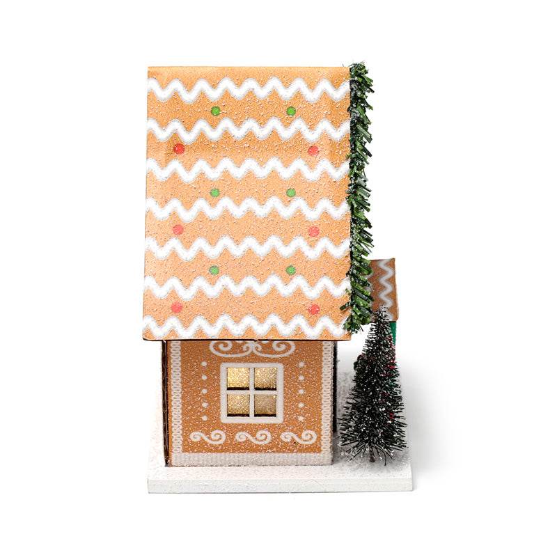 Gingerbread Christmas House LED Decoration - Gift Arch