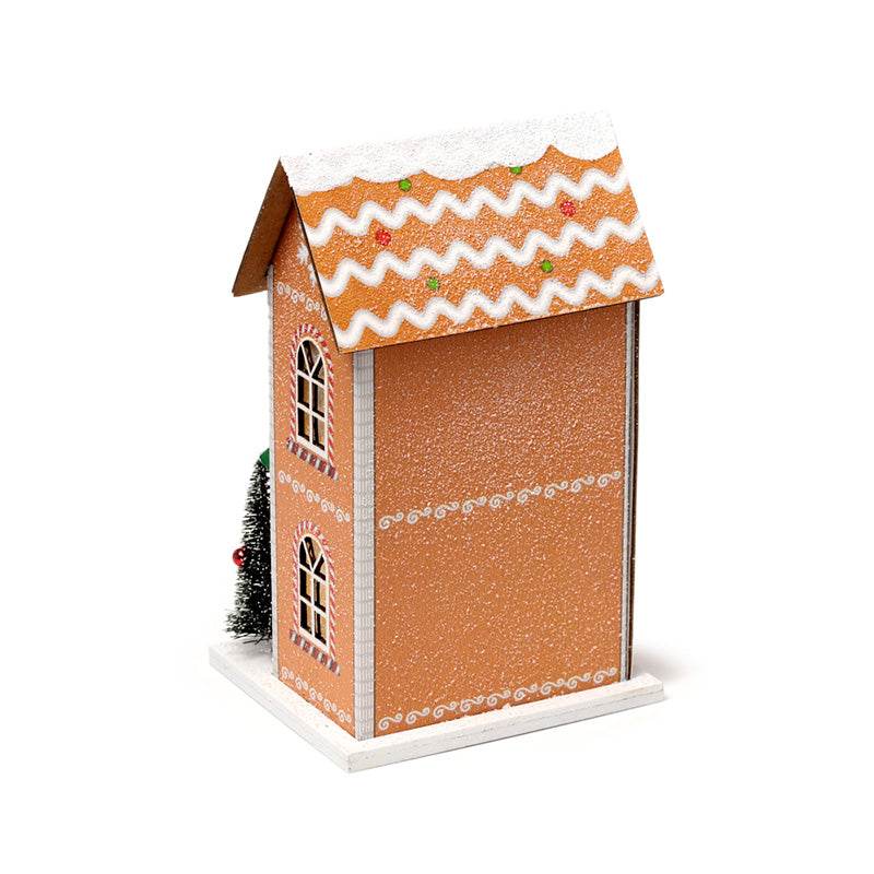 Gingerbread Toy Shoppe Christmas House LED Decoration - Gift Arch