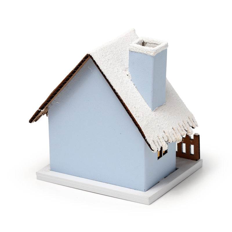 Golden Sleigh Scene Christmas House LED Decoration - Gift Arch