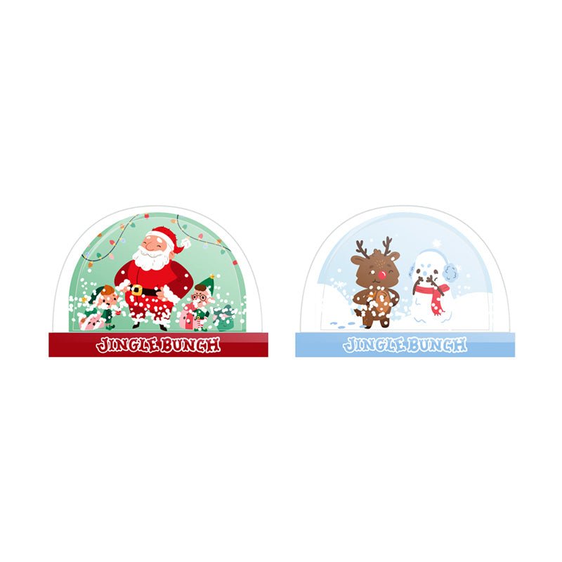Jingle Bunch Christmas Medium Glitter Snow Storm - Gift Arch