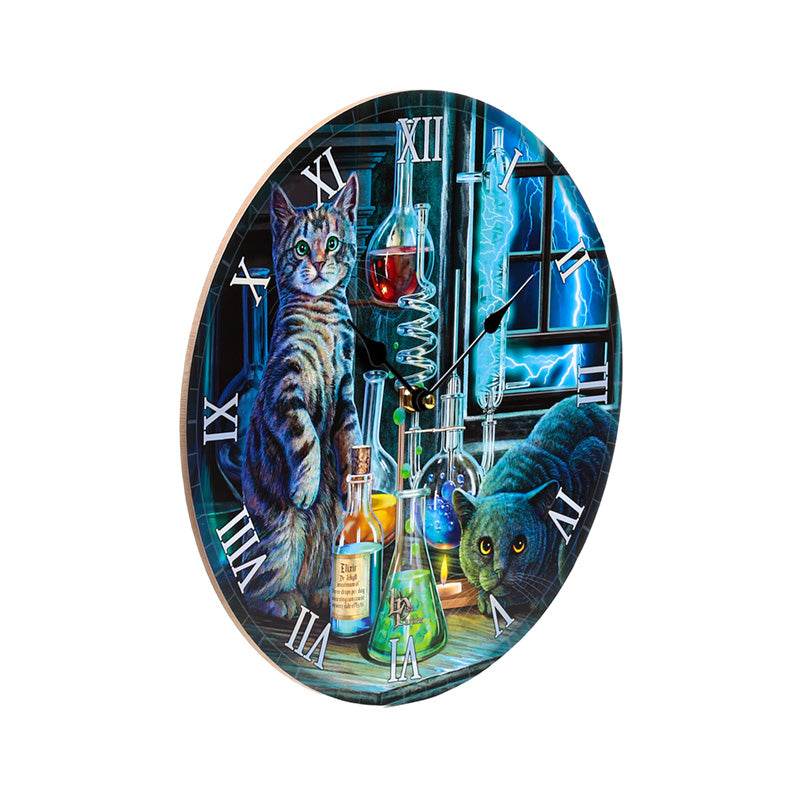 Lisa Parker Jekyll and Hyde Cats Picture Clock - Gift Arch
