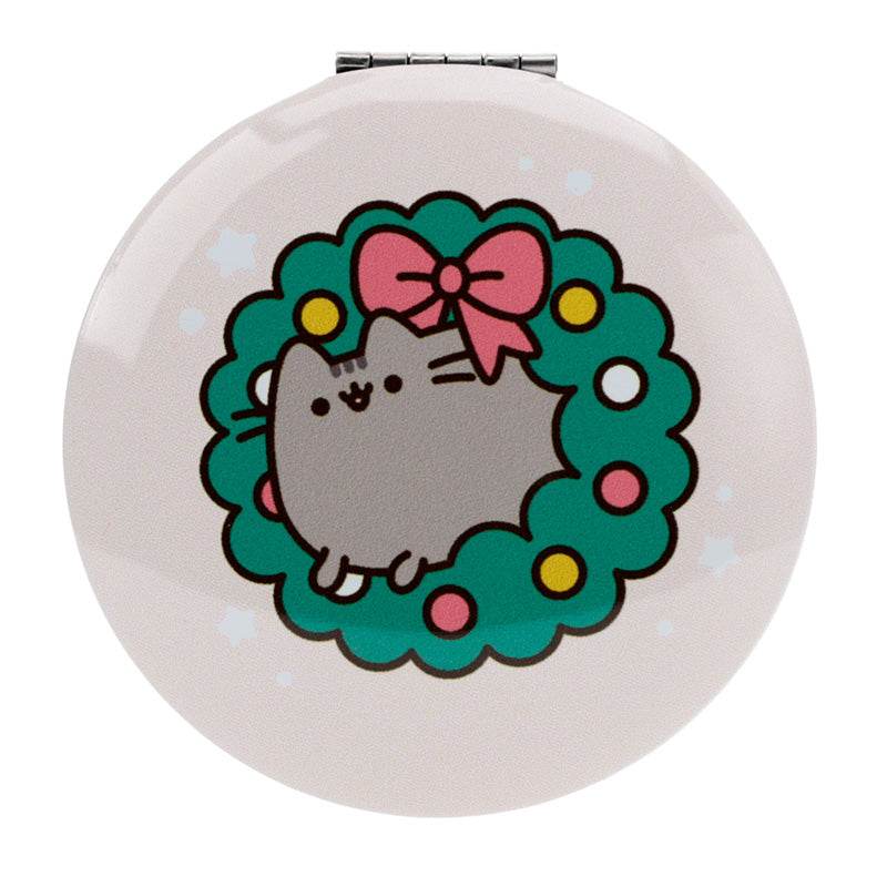 Christmas Pusheen the Cat Compact Mirror - Gift Arch