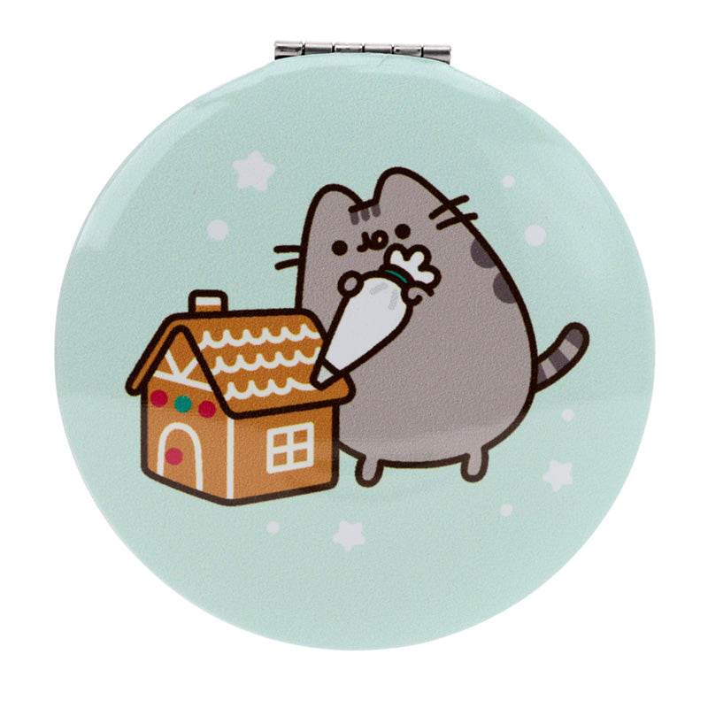 Christmas Pusheen the Cat Compact Mirror - Gift Arch