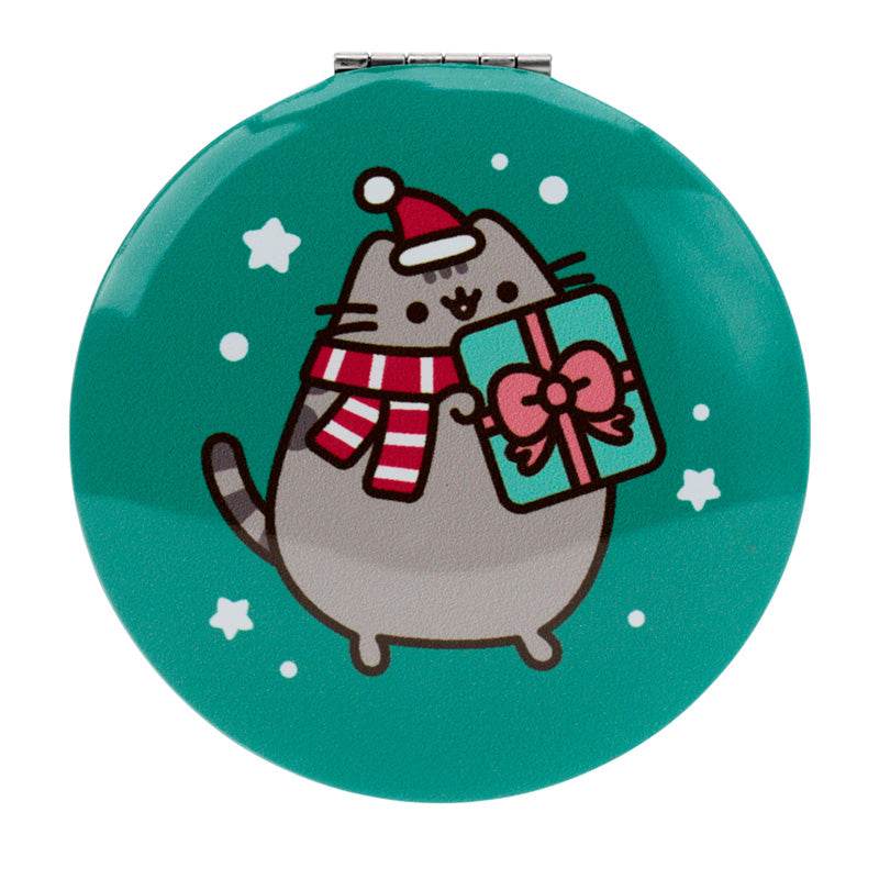Christmas Pusheen the Cat Compact Mirror - Gift Arch