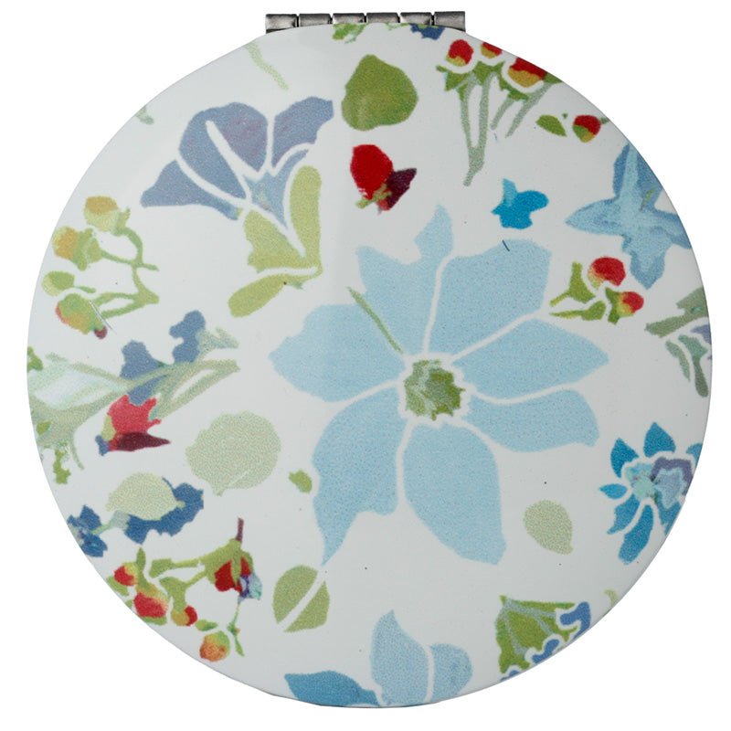 Julie Dodsworth Blue Botanical Compact Mirror - Gift Arch