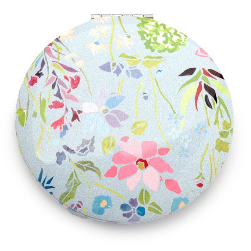 Julie Dodsworth Pink Botanical Compact Mirror - Gift Arch