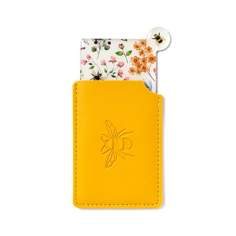Nectar Meadows Bee Pocket Mirror in Sleeve - Gift Arch