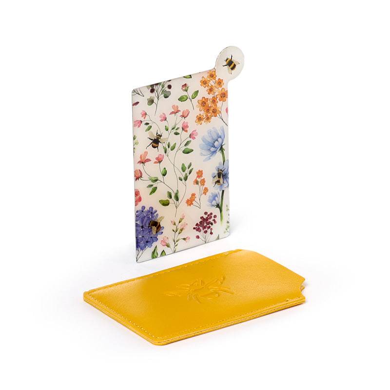 Nectar Meadows Bee Pocket Mirror in Sleeve - Gift Arch