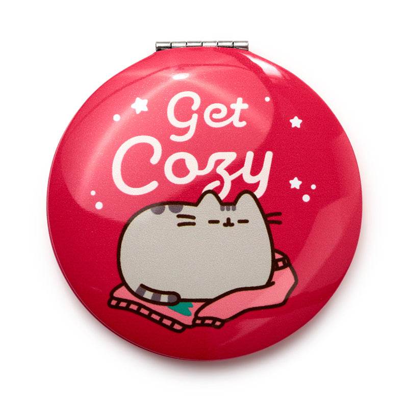 Pusheen the Cat Get ready for Christmas Compact Mirrors - Gift Arch