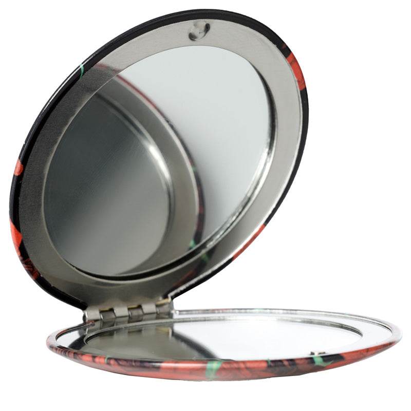 Skulls and Roses Compact Mirror - Gift Arch