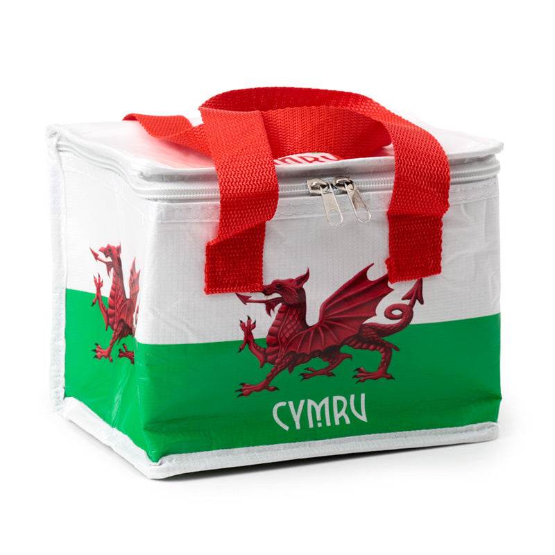 RPET Cool Bag Lunch Bag Welsh Dragon Wales (Cymru) Souvenir - Gift Arch