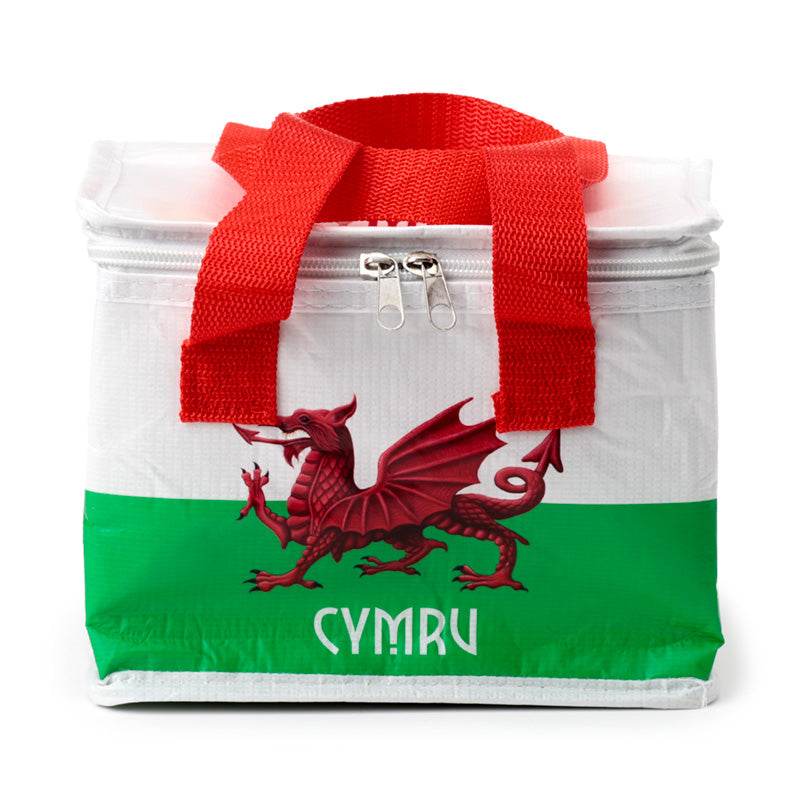 RPET Cool Bag Lunch Bag Welsh Dragon Wales (Cymru) Souvenir - Gift Arch