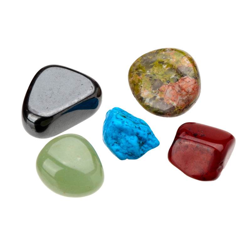 Set of 5 Protection & Friendship Stones - Gift Arch
