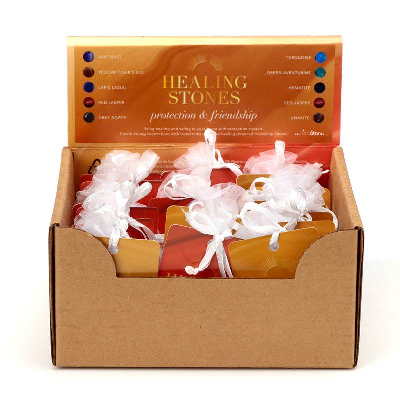 Set of 5 Protection & Friendship Stones - Gift Arch