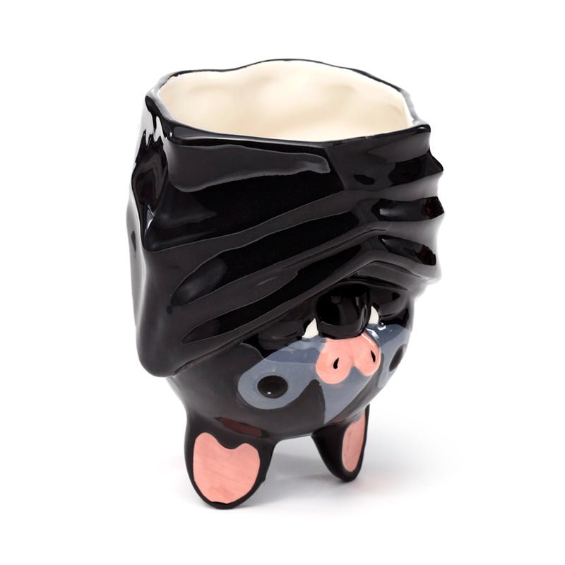 Bat Upside Down Ceramic Shaped Mug - Gift Arch