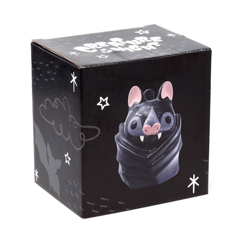 Bat Upside Down Ceramic Shaped Mug - Gift Arch